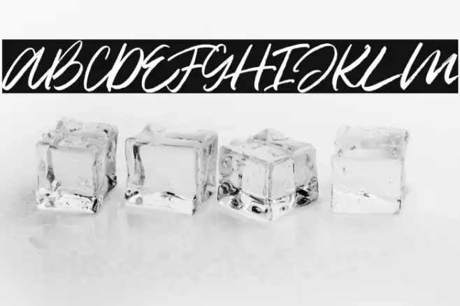 DeathZone Font examples