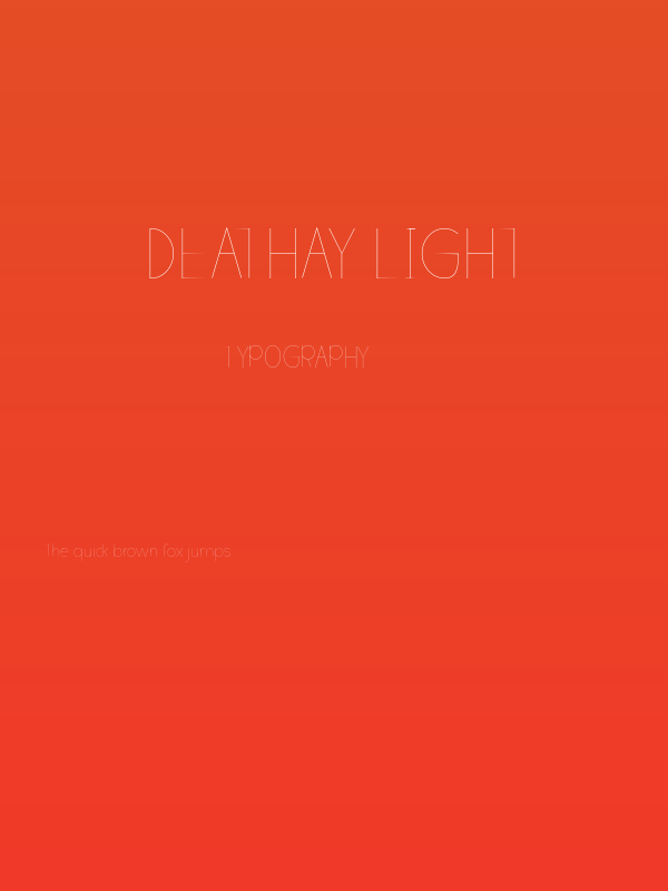 Deathay Light Poster