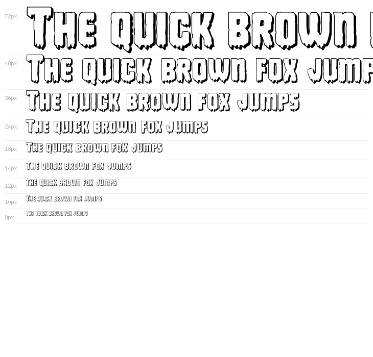 Deathblood 3D Waterfall