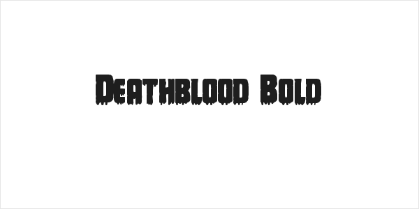 Deathblood Bold Logo