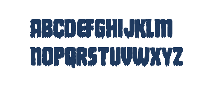 Deathblood Bold Lowercase