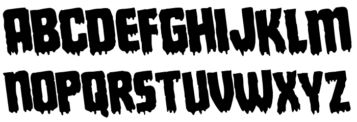 Deathblood Rotated Font - FFonts.net