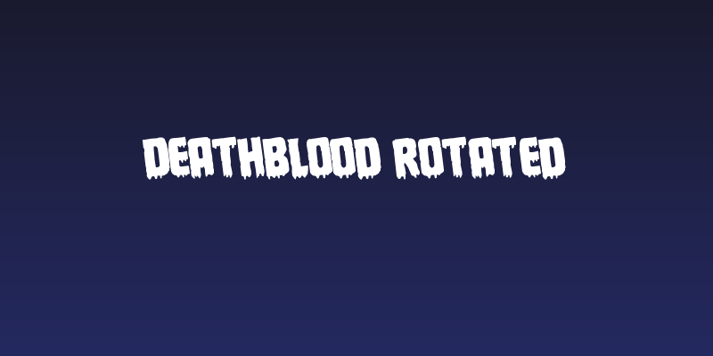 Deathblood Rotated Social Header