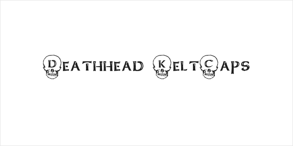 Deathhead KeltCaps Logo