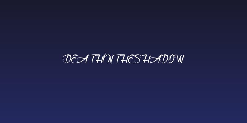 DeathintheShadow Social Header