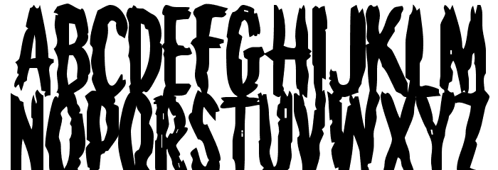 Deathknell Font LOWERCASE