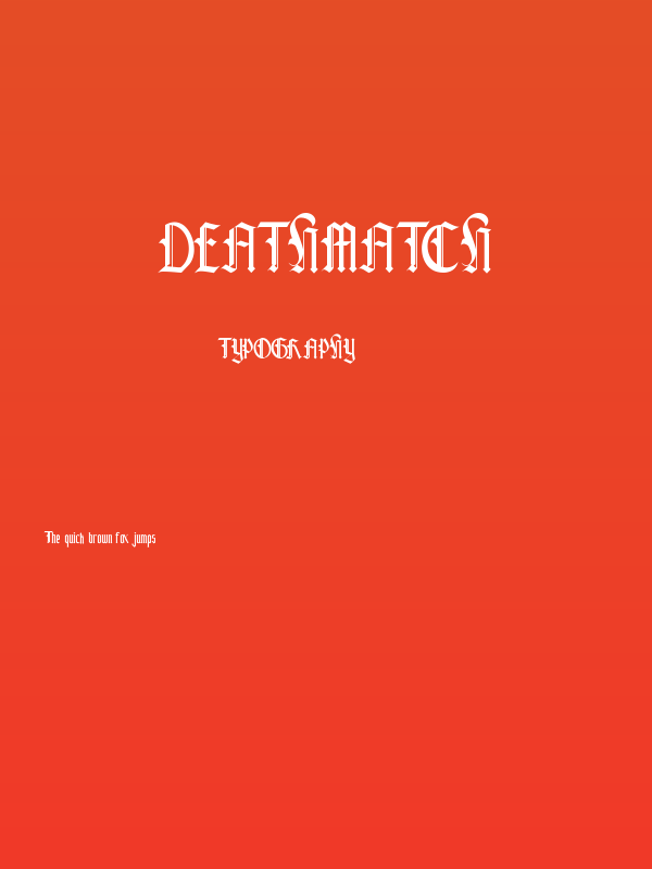 Deathmatch Poster