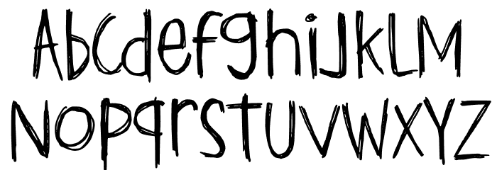 Deathridge Demo Font LOWERCASE
