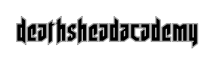 Deathshead Academy  Frei Schriftart Herunterladen