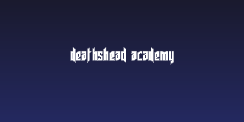 Deathshead Academy Social Header