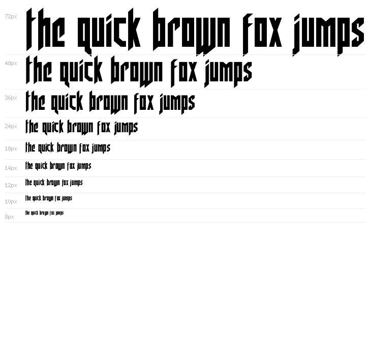 Deathshead Condensed Waterfall