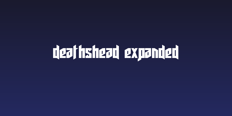 Deathshead Expanded Social Header