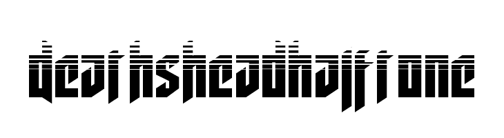 Deathshead Halftone  Free Fonts Download
