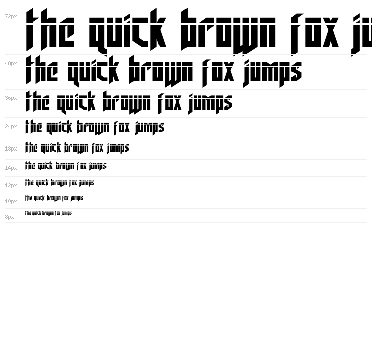 Deathshead Laser Waterfall