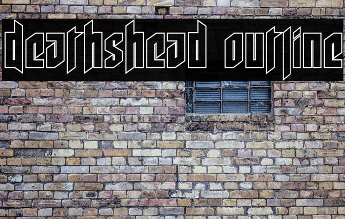 Deathshead Outline Example 2