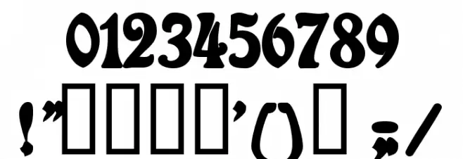 DeauvilleSSK Bold Font OTHER CHARS