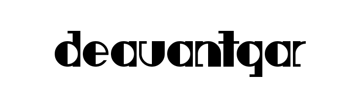 Deavantgar  Descarca Fonturi Gratis