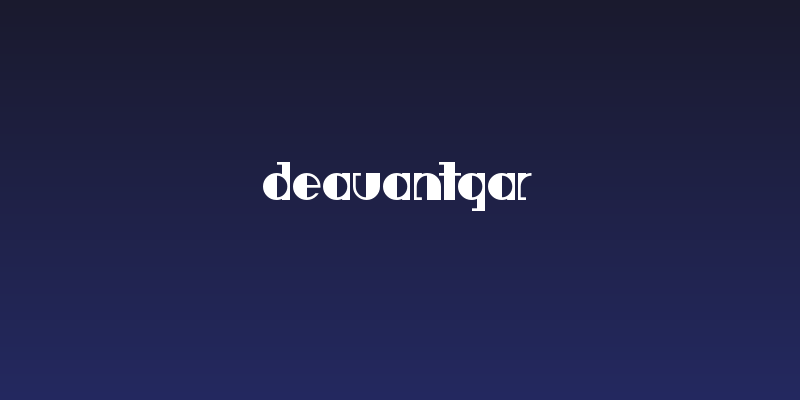 Deavantgar Social Header
