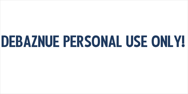 Debaznue PERSONAL USE ONLY! Logo