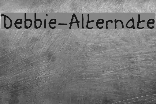Debbie-Alternate Example 2