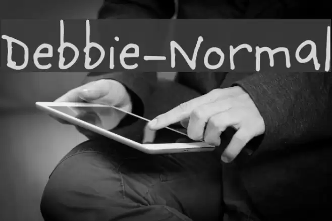 Debbie-Normal خط examples