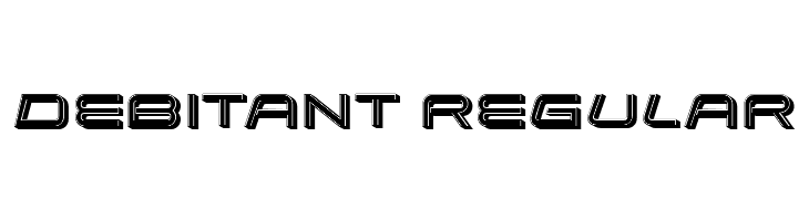 Debitant Regular  font caratteri gratis