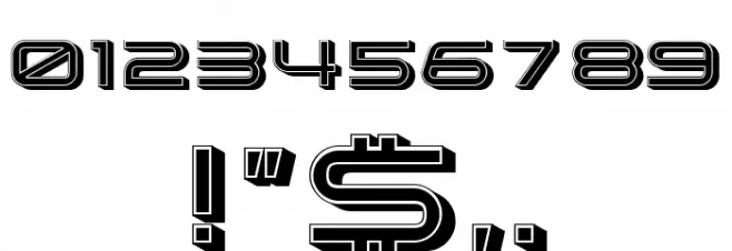 Debitant Regular Font OTHER CHARS