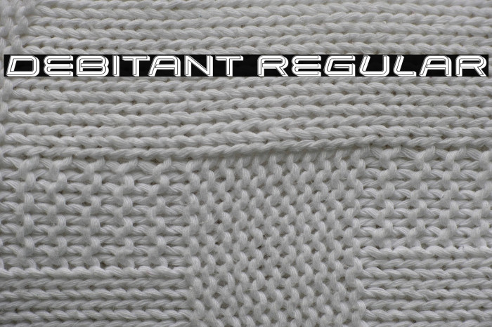 Debitant Regular Example 2