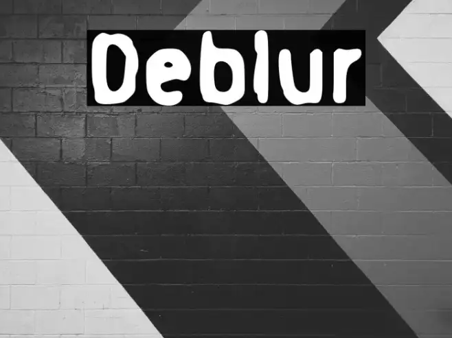 Deblur Example 3