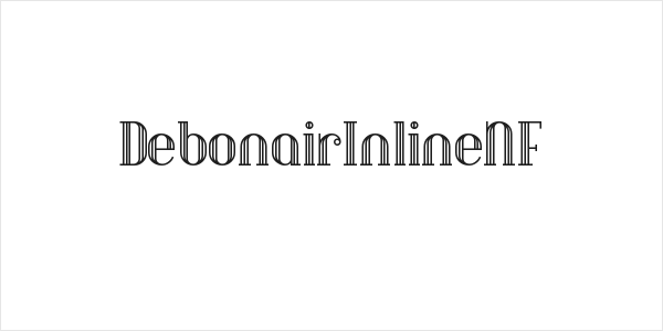 DebonairInlineNF Logo