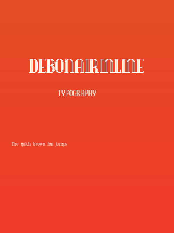 DebonairInline Poster