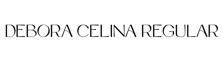 Debora Celina Regular Font