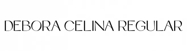 Debora Celina Regular  フリーフォントのダウンロード