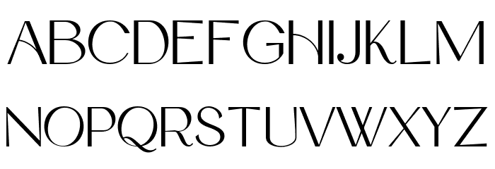 Debora Celina Regular Font LOWERCASE