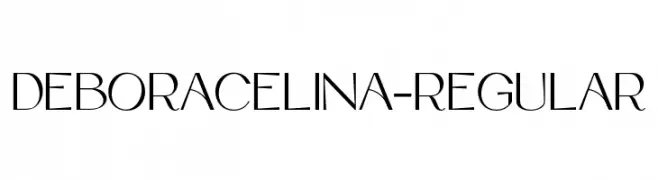 DeboraCelina-Regular  フリーフォントのダウンロード