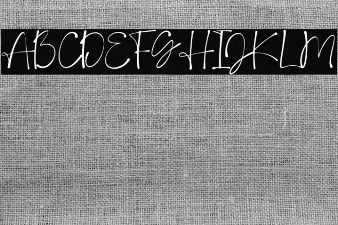 DeboraCelinaScript-Regular Polices examples