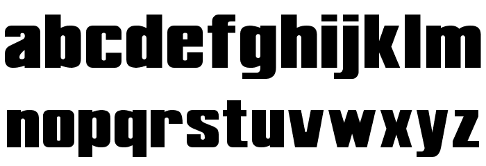 Deborah Normal Font LOWERCASE