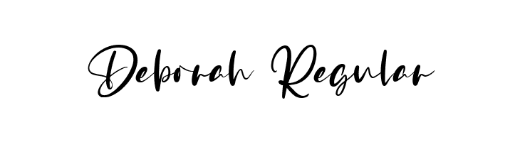 Deborah Regular  Frei Schriftart Herunterladen
