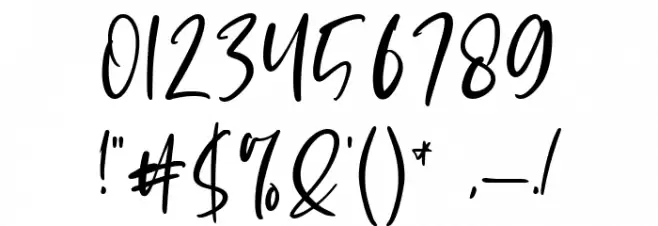 Deborah Regular Font OTHER CHARS