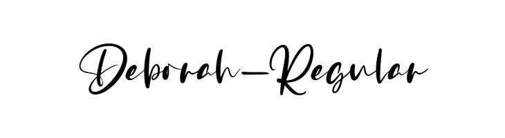 Deborah-Regular  免费字体下载
