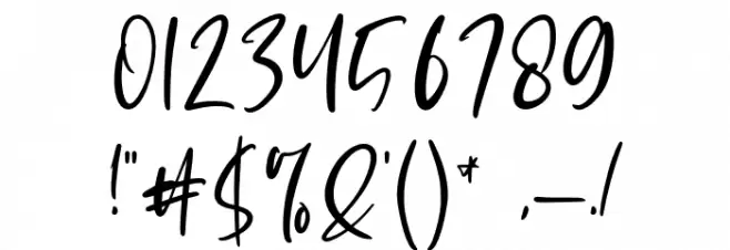 Deborah-Regular Font OTHER CHARS