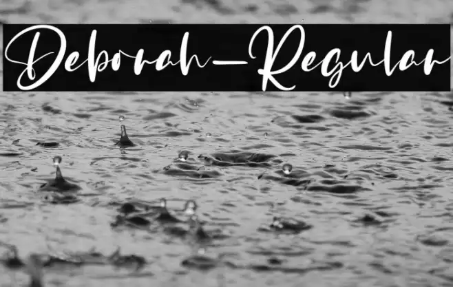 Deborah-Regular Example 2