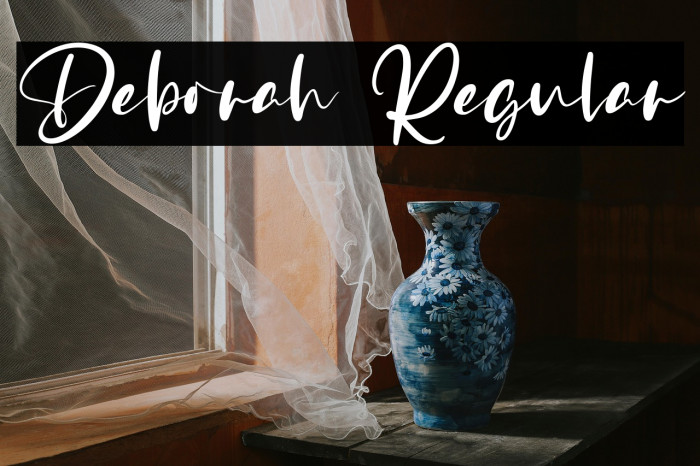 Deborah Regular Example 2