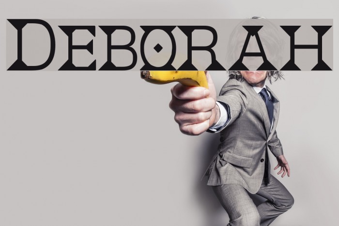Deborah Font examples