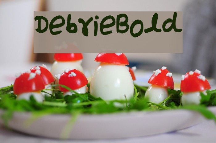 Debrie_Bold Font examples