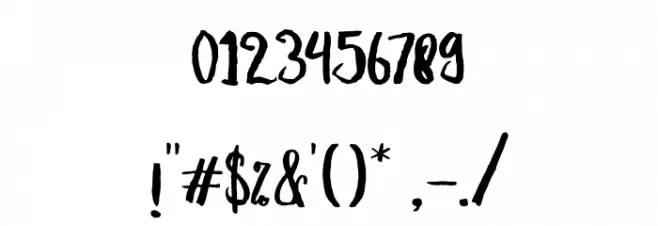 DebtCollectors Font OTHER CHARS