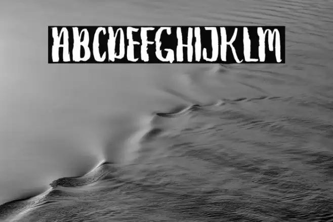 DebtCollectors Font examples