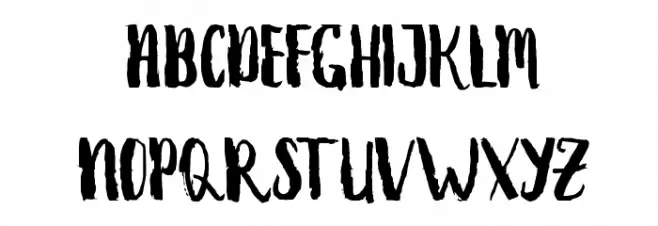 DebtCollectors Шрифта ВЕРХНИЙ