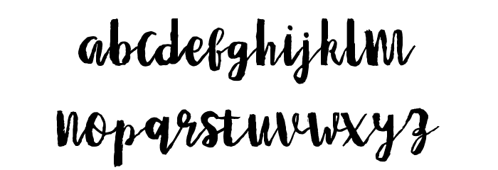DebtCollectors Font LOWERCASE