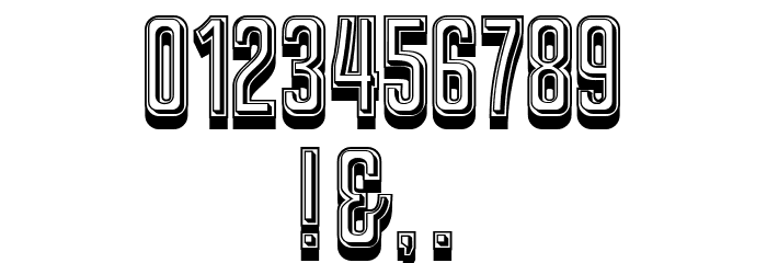 Debtor Regular Font OTHER CHARS